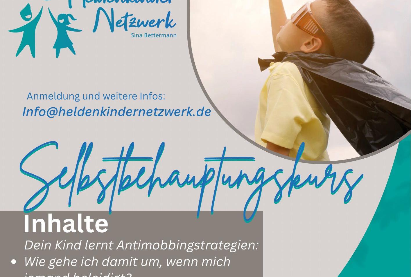 Flyer Selbstbehauptungskurs Sina